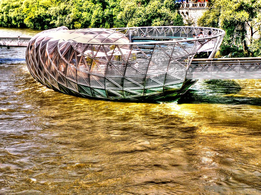 Murinsel in Graz