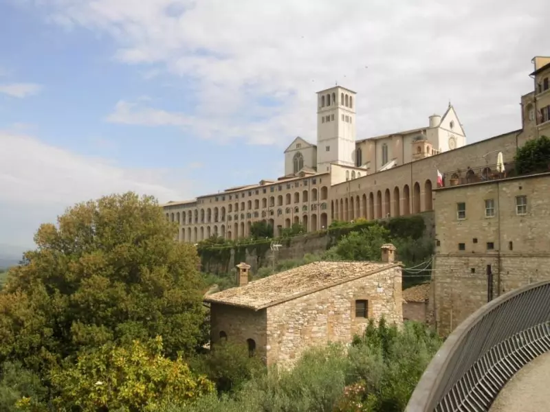 Basilica in Assisi in Umbria