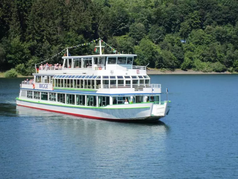 MS Bigge on the Biggesee