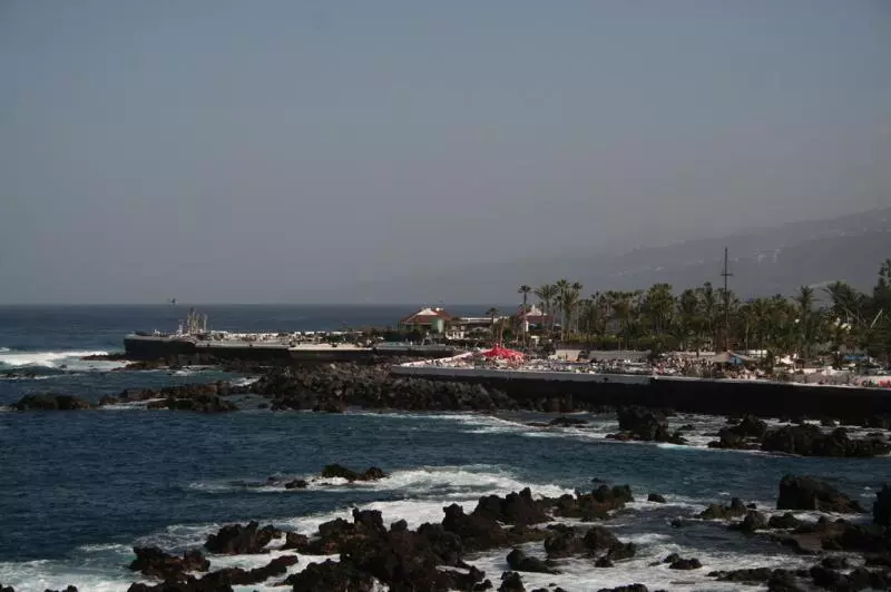 Volcanic coast
