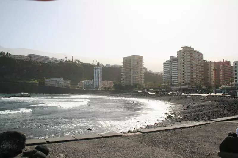 Volcanic beach