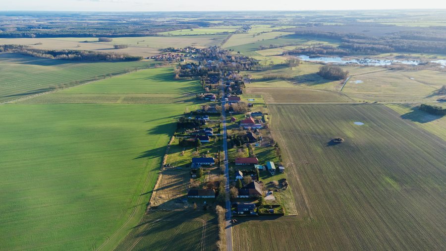 Rogeez mit Blick auf den Satower Weg