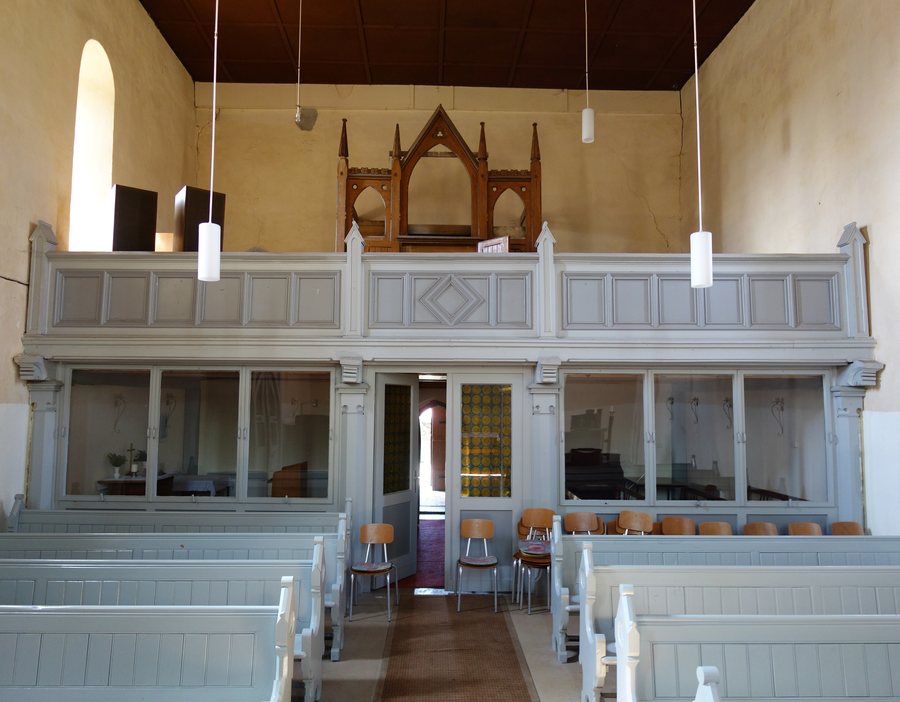 Dorfkirche Damme (Uckermark) 2018 Innen W