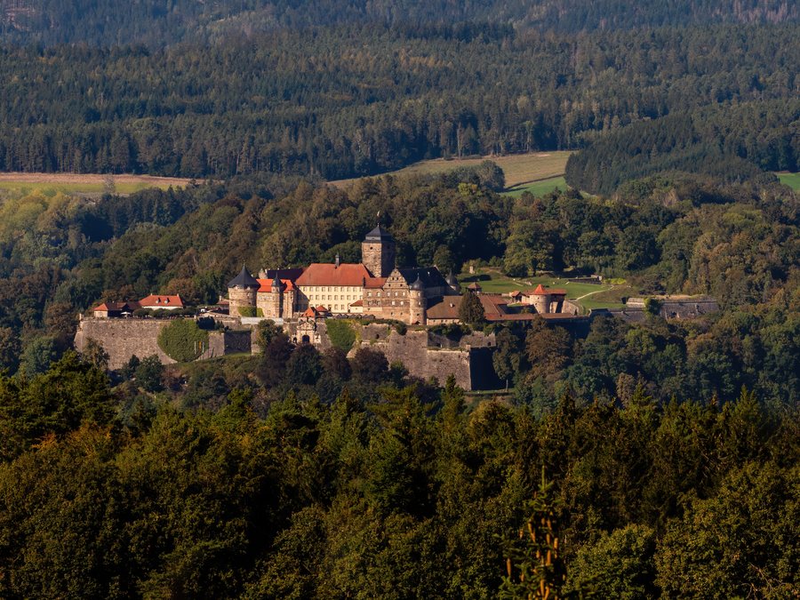 Rosenberg Fortress seen from the Lucas Cranach Tower