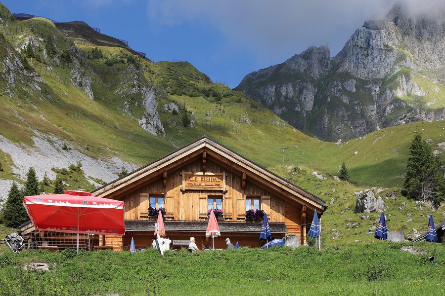 Brunni and Alp Rigidal above Engelberg