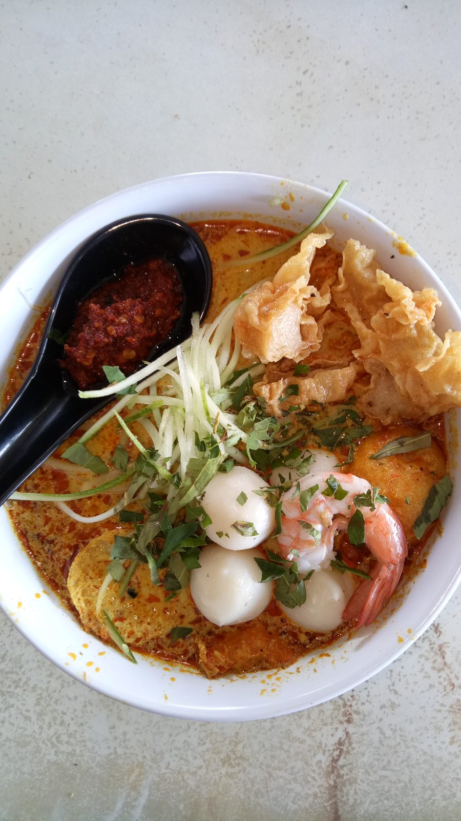 Nyonya Laksa in Melaka