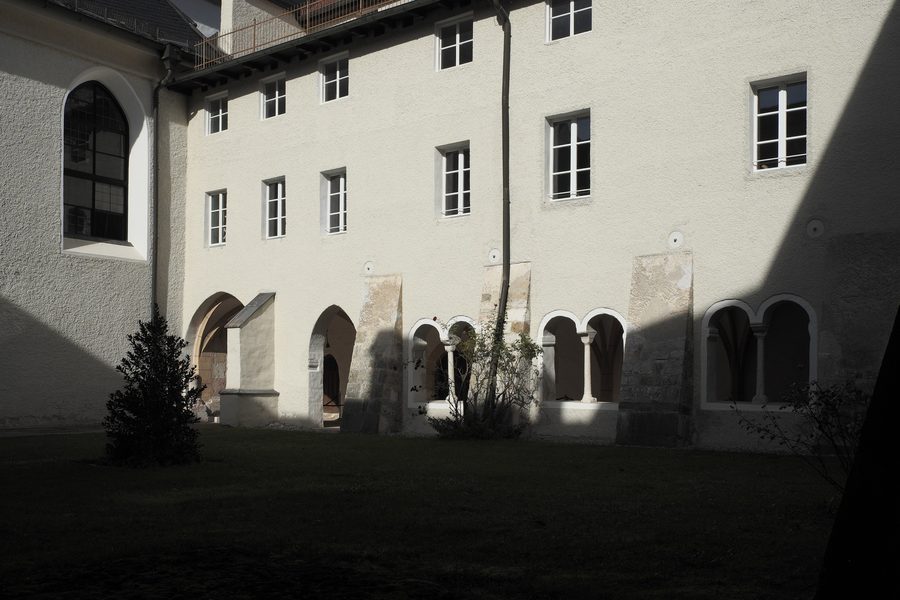 Cloister of St. Zeno’s Abbey in Bad Reichenhall