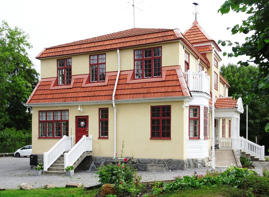 Lidingö Museum in a historic building