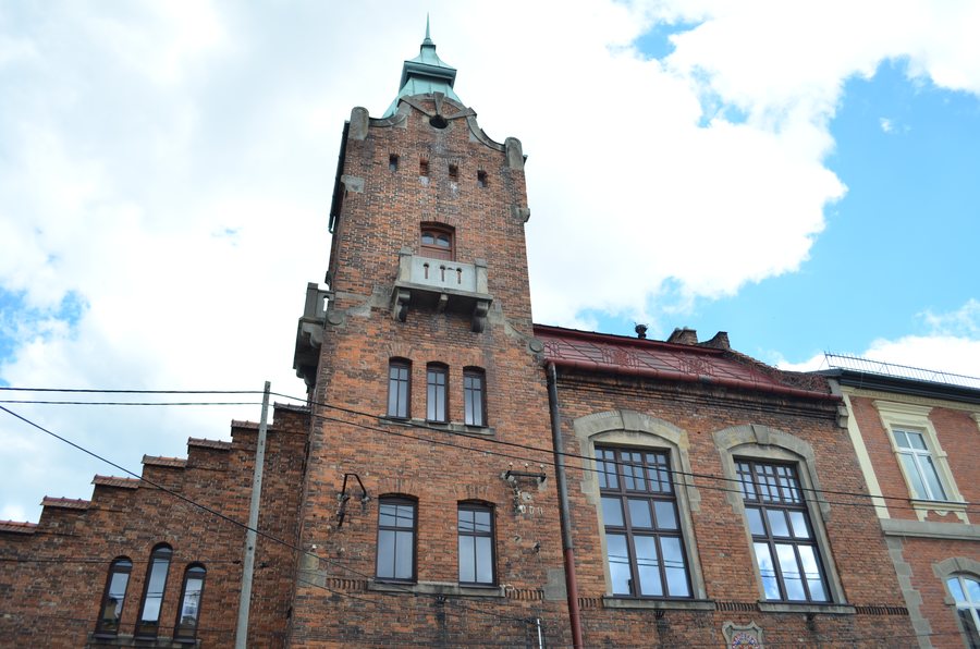 Brzesko, town hall, now Municipal Cultural Centre