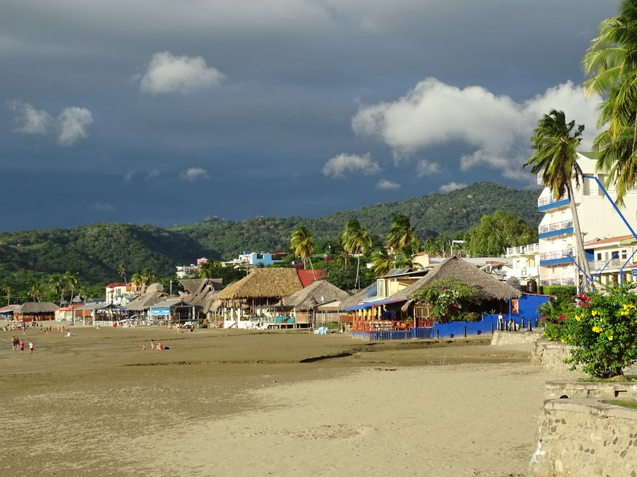 Beach at San Juan del Sur on Nicaragua’s Pacific coast