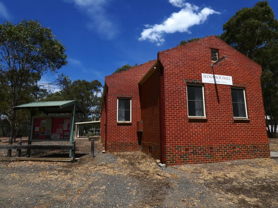 Sedgwick Hall in Sedgwick, Victoria, Australia