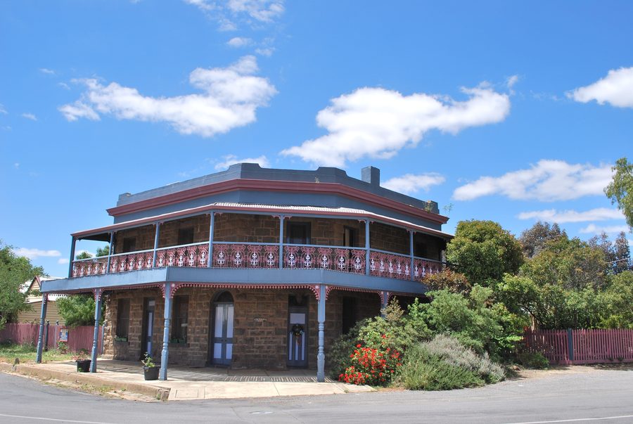 Chesterfield House, the former Bull and Mouth Hotel in Talbot, Victoria