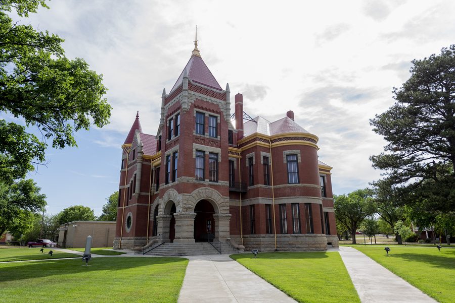 Donley County Courthouse in Clarendon, Texas
