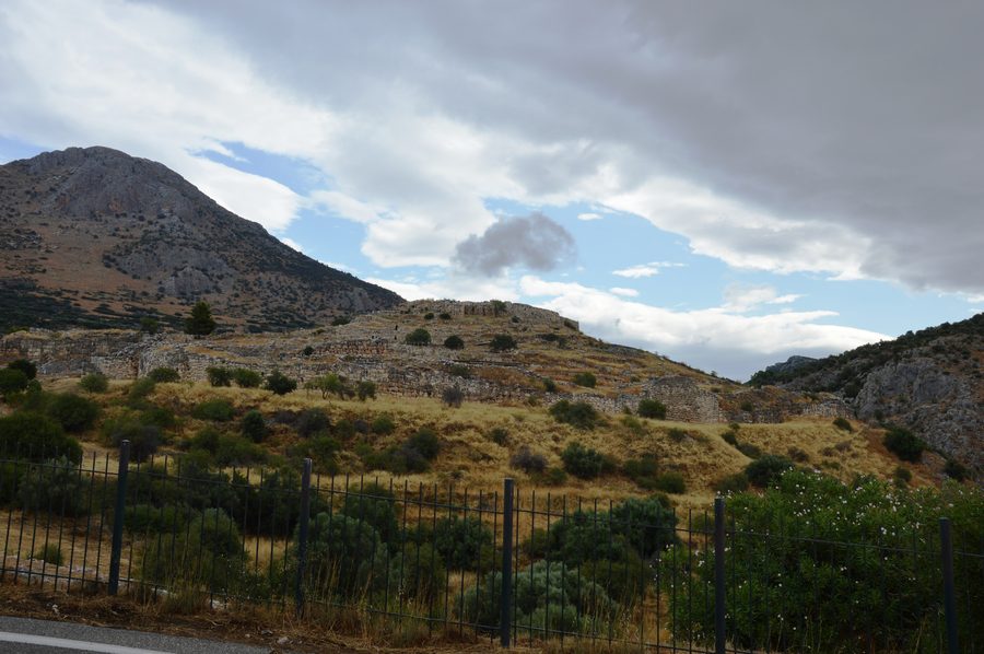 Archaeological site of Mycenae in Argolis
