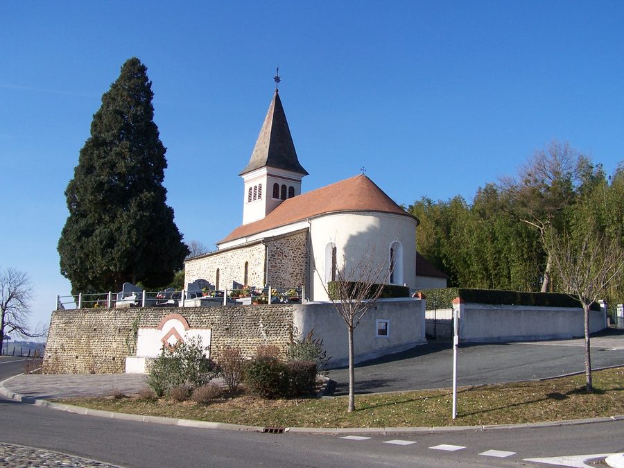 Church of Urdès in the Pyrénées-Atlantiques