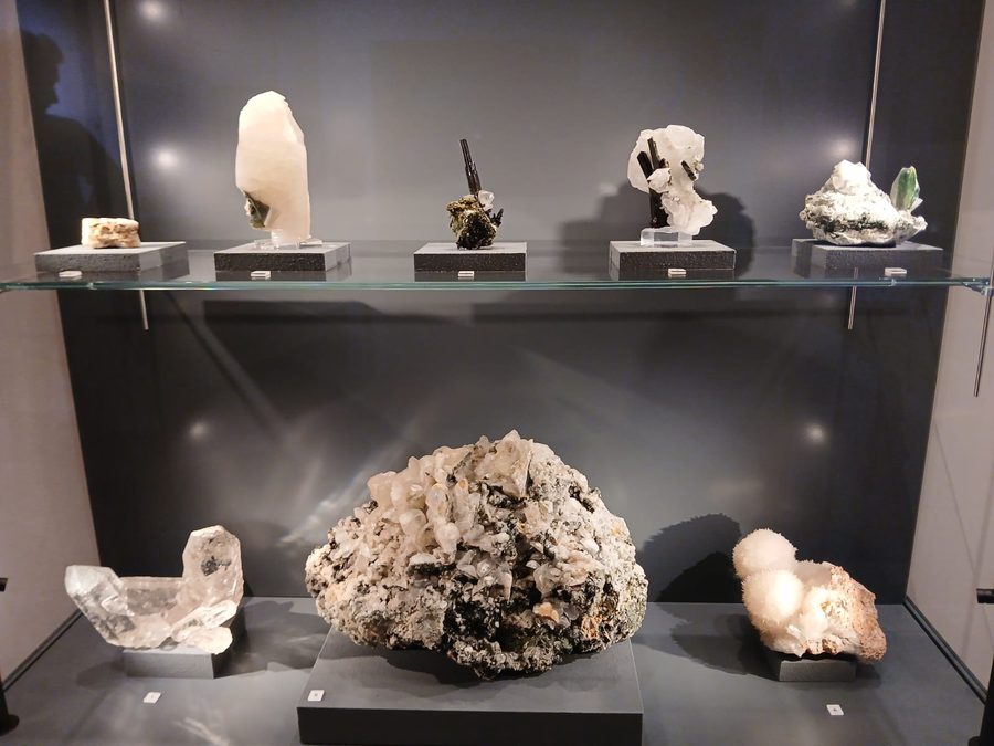 Mineral exhibition in the Leogang Mining Museum