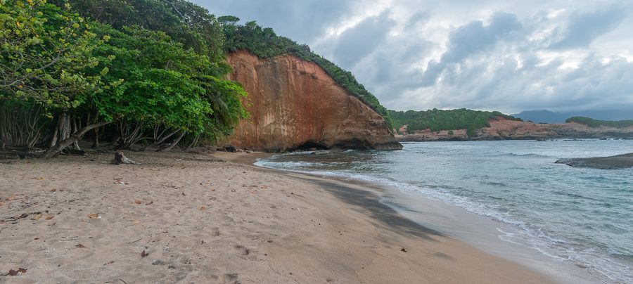 Coastal landscape in Saint Andrew Parish