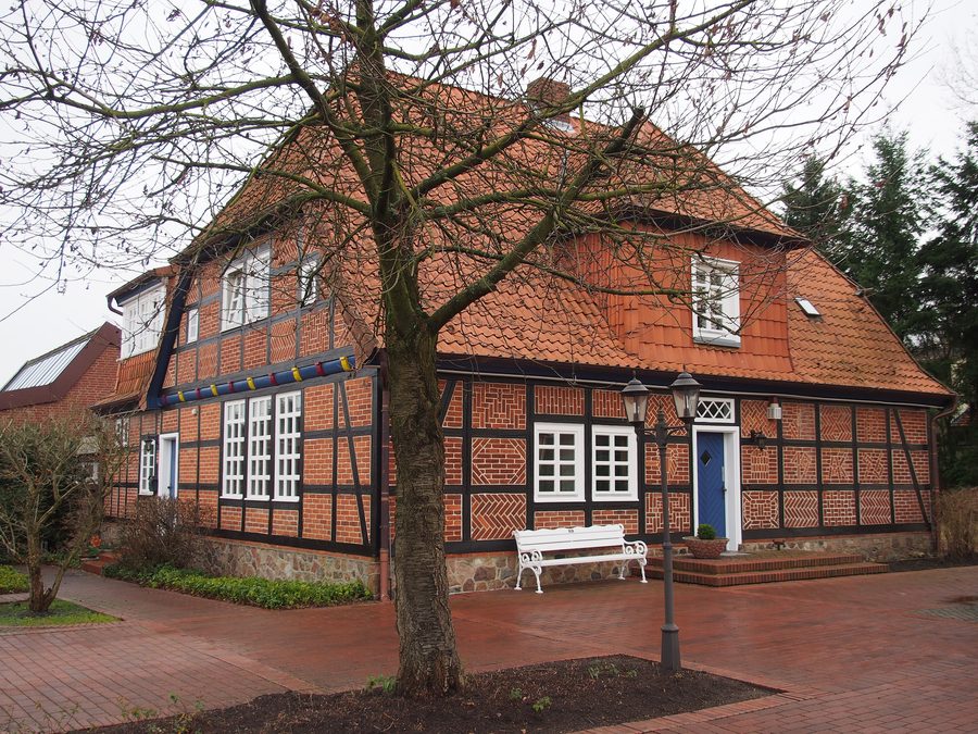 Former residence of Albert König, now the Albert-König-Museum in Unterlüß