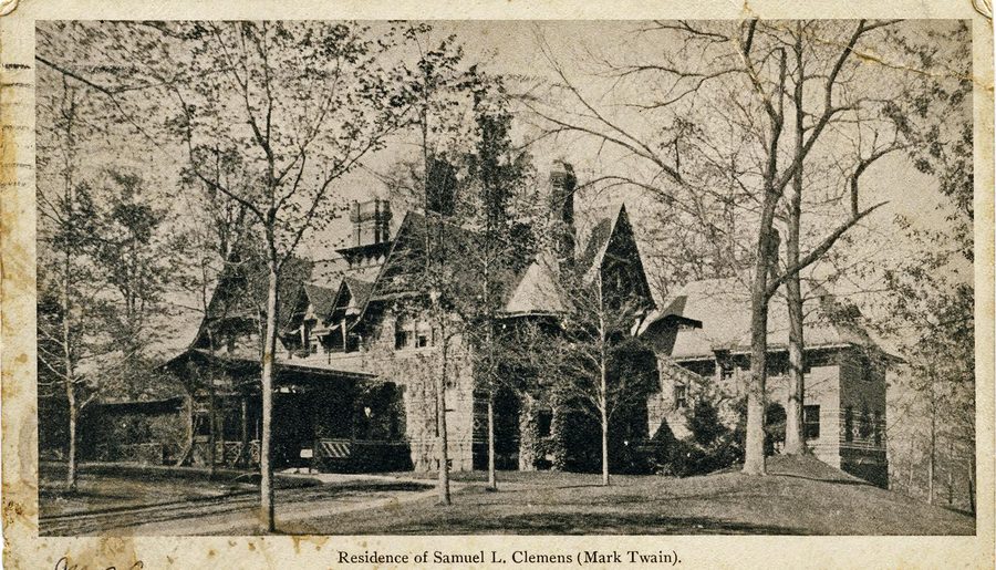 Historic Mark Twain House in Hartford, Connecticut