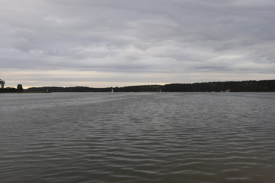 View of Lake Wdzydze near Borsk