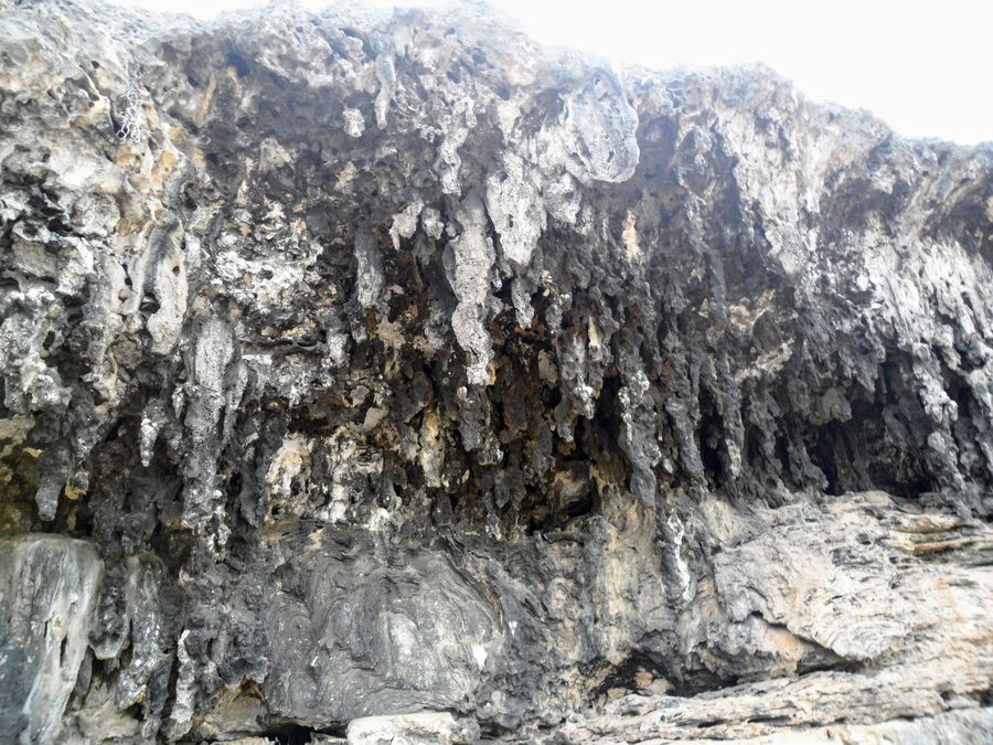 Cave landscape in Arikok National Park near Santa Cruz on Aruba