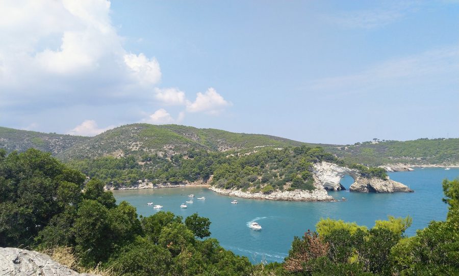 Landschaft im Nationalpark Gargano in Apulien