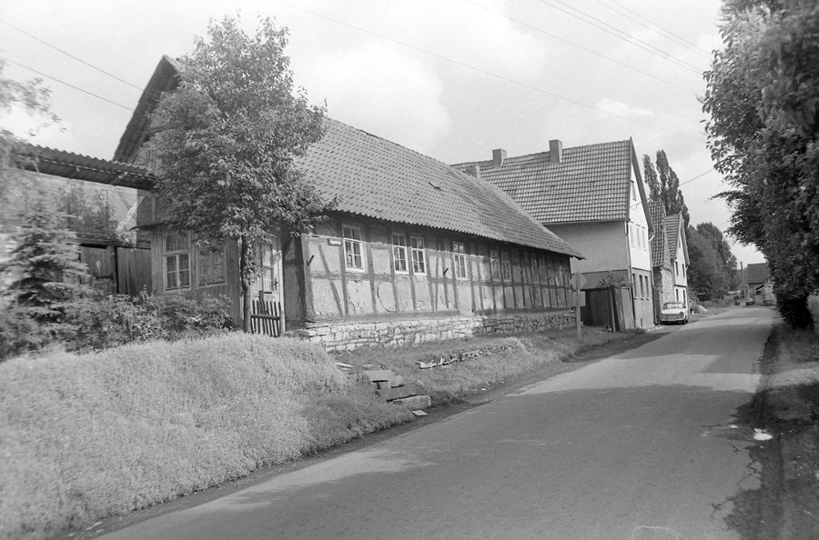 Historisches Gebäude in Haynrode, in dem sich heute das Dorfmuseum befindet