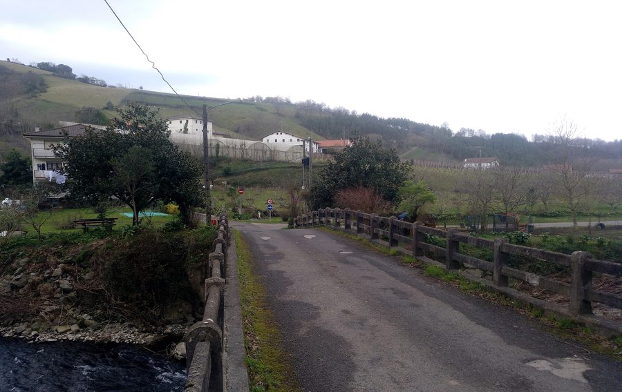 The district of Etxabe in Aizarnazabal
