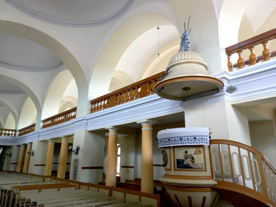 Evangelische Kirche in Apoldu de Sus im Kreis Sibiu
