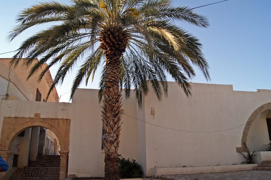 Stalls at the Homt el Souk market in Gafsa.
