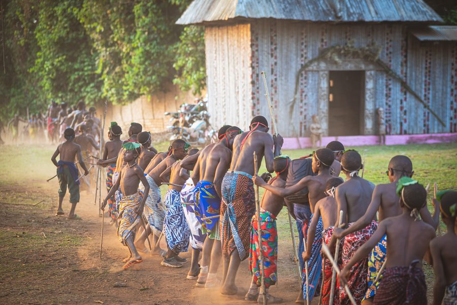 Traditional dance in Cameroon