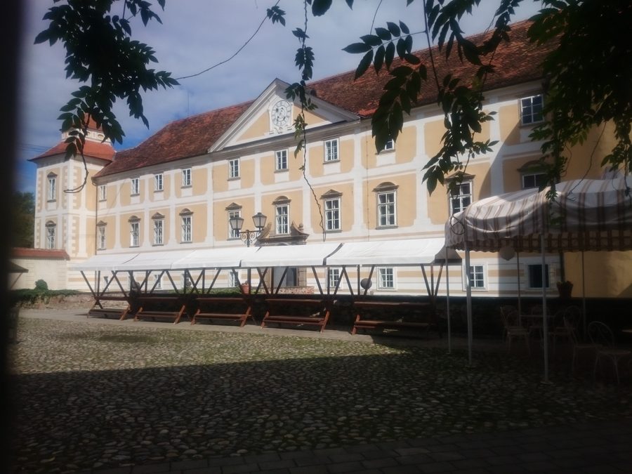 Inner courtyard of Slovenska Bistrica Castle