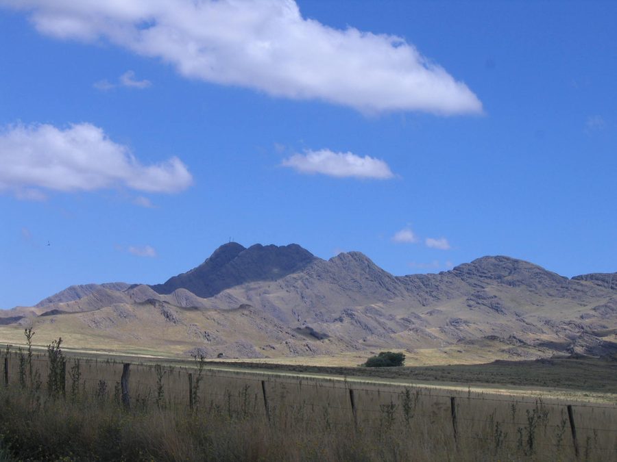 Rural landscape around Pigüé, Argentina