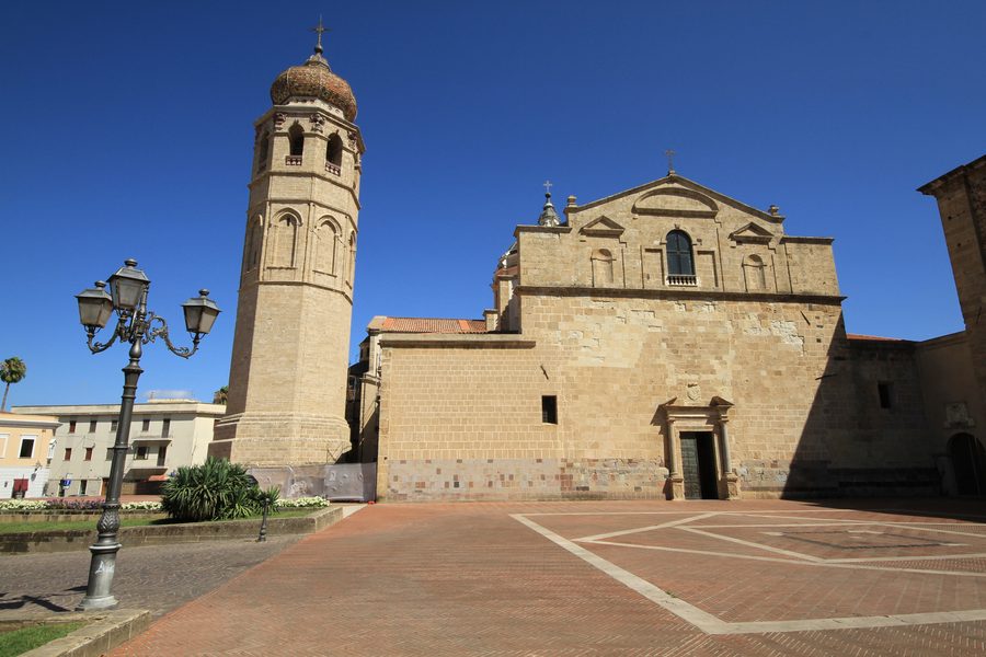 The Cathedral of Santa Maria Assunta in Oristano
