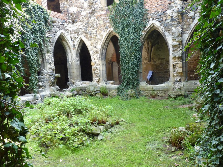 Historische Klosterruine Rosa Coeli in Dolní Kounice