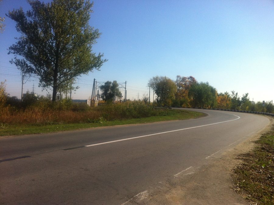 Street scene in Buftea in Ilfov County, Romania