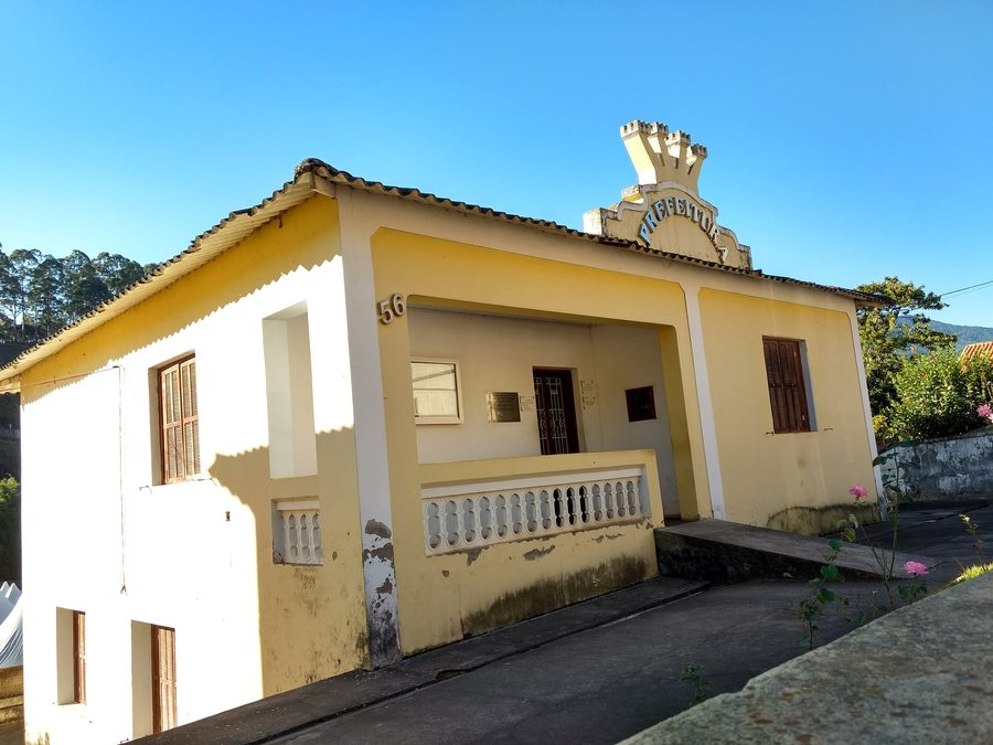 Town hall of Delfim Moreira in Minas Gerais, Brazil
