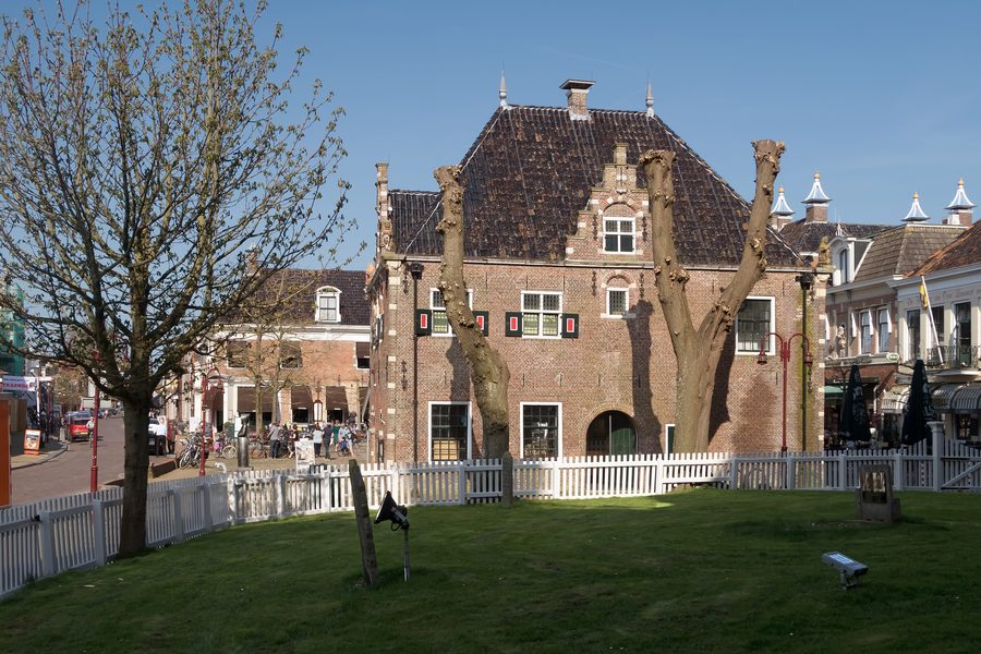 The Waag, housing Museum Warkums Erfskip, in Workum