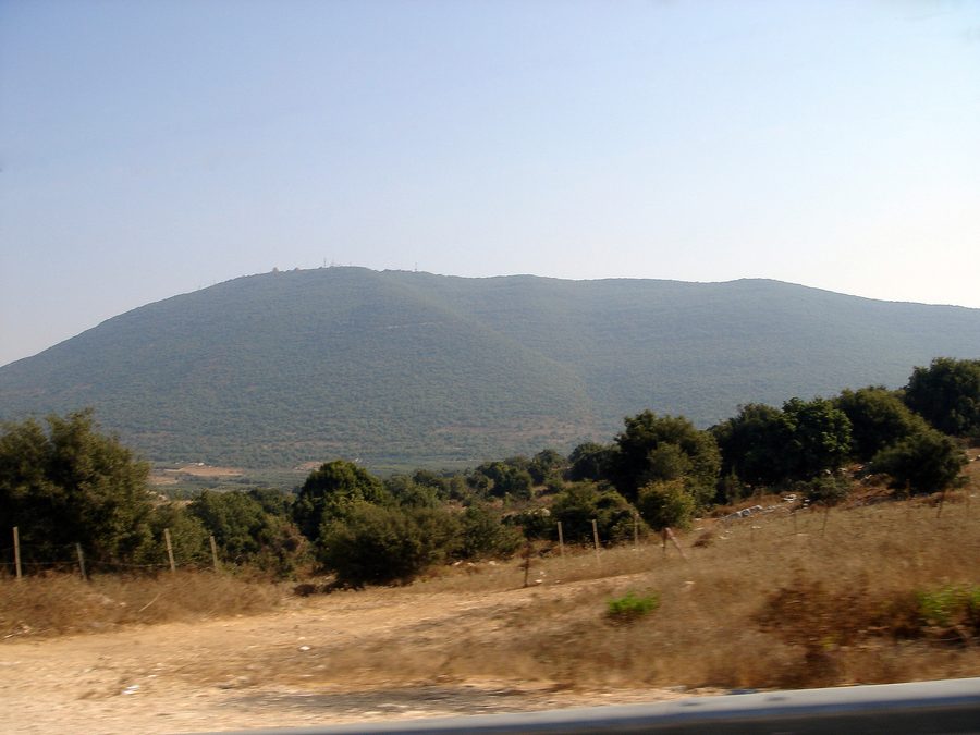 Northern slope of Mount Meron in Israel