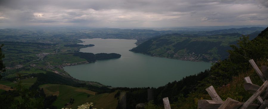 View over Lake Zug