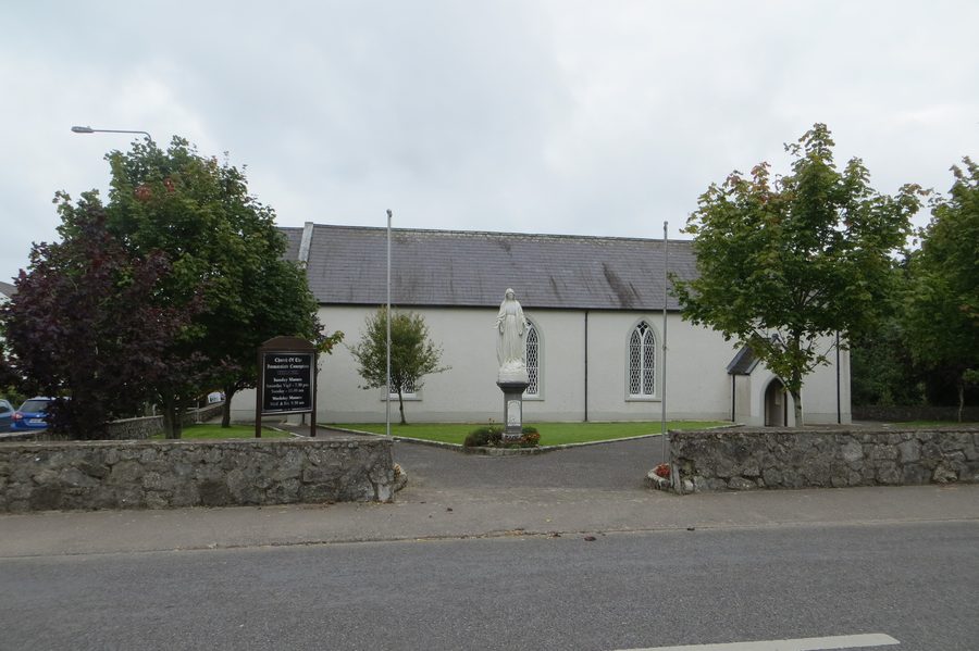 View of the village of Shanagarry in County Cork