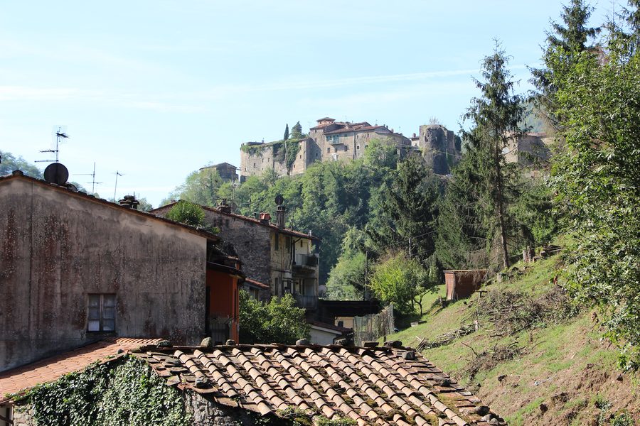 Panorama of Pietrabuona in Pescia