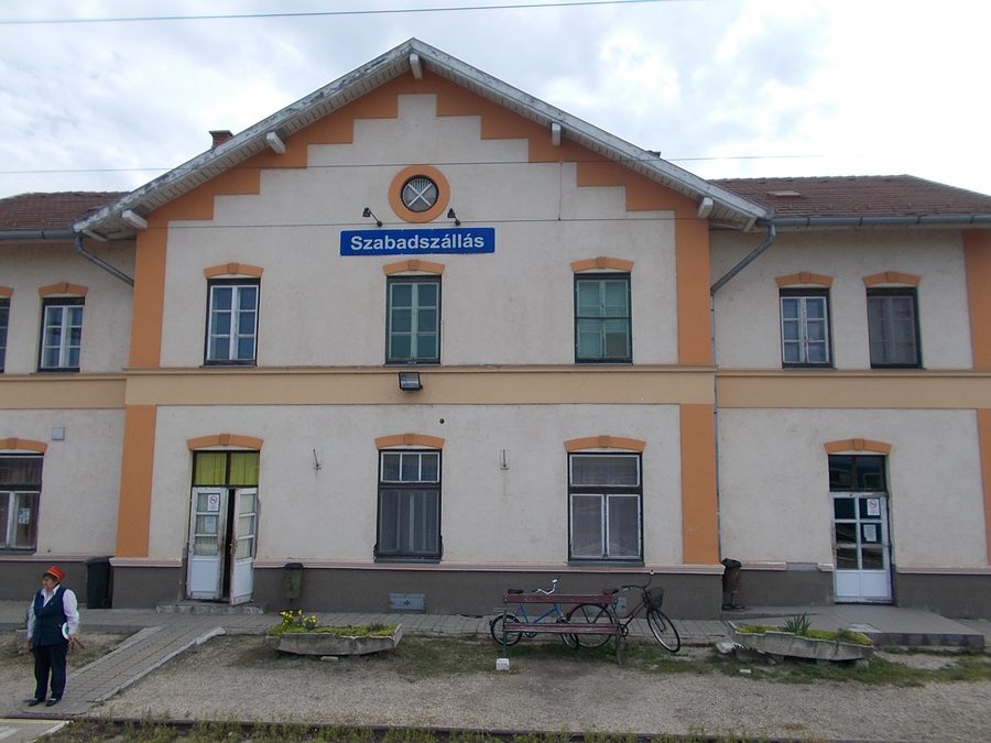 Station of Szabadszállás in Bács-Kiskun county