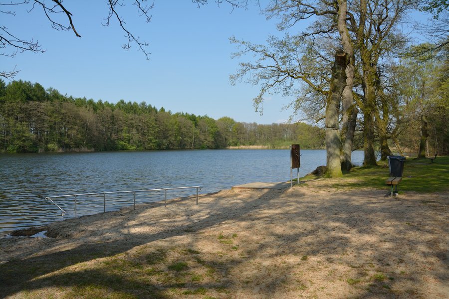 Lohmühlenteich landscape protection area in Hohenlockstedt, Kreis Steinburg
