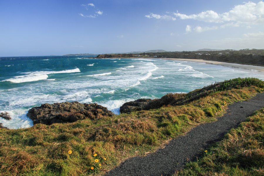 Coastal landscape north of Sydney
