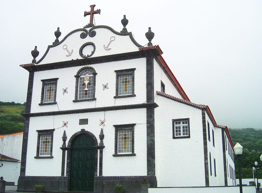 Church of Santa Luzia in Feteiras on São Miguel
