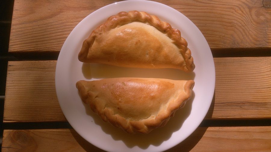 Kibinai, a traditional Karaim pastry from Trakai.
