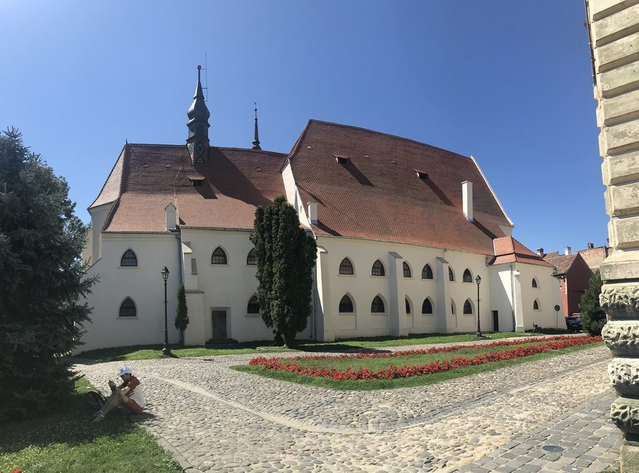 Monastery Church in Sighișoara viewed from the north
