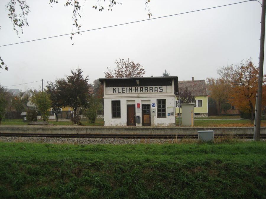 Bahnhof Klein-Harras in Niederösterreich
