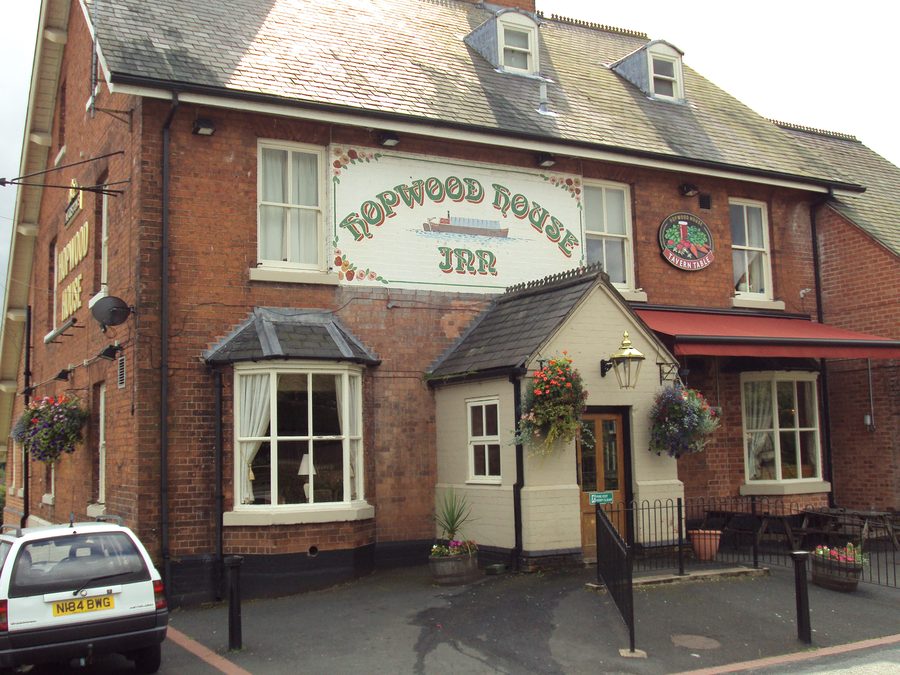 Hopwood House Inn an der A441 in Hopwood, Worcestershire